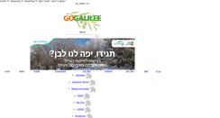 Desktop Screenshot of gogalilee.org